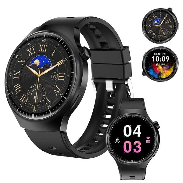 Watch 4 Pro Suit Smartwatch - 7 Straps, HD Color Screen & Health Monitoring with HIWATCHPRO App