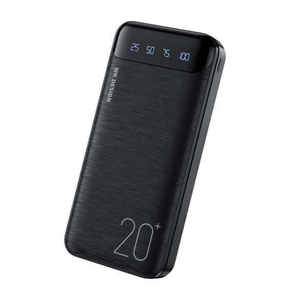 Remax WK Power Bank 20000mAh WP-163 - Fast Charging Dual USB Portable Charger