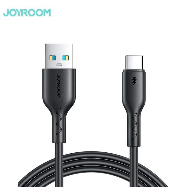 JOYROOM 3A USB-A to Type-C Fast Charging Data Cable - 1M Black