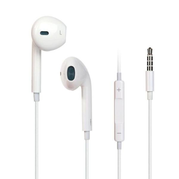 High-Quality Stereo Hand-Free Earphones for Apple Devices
