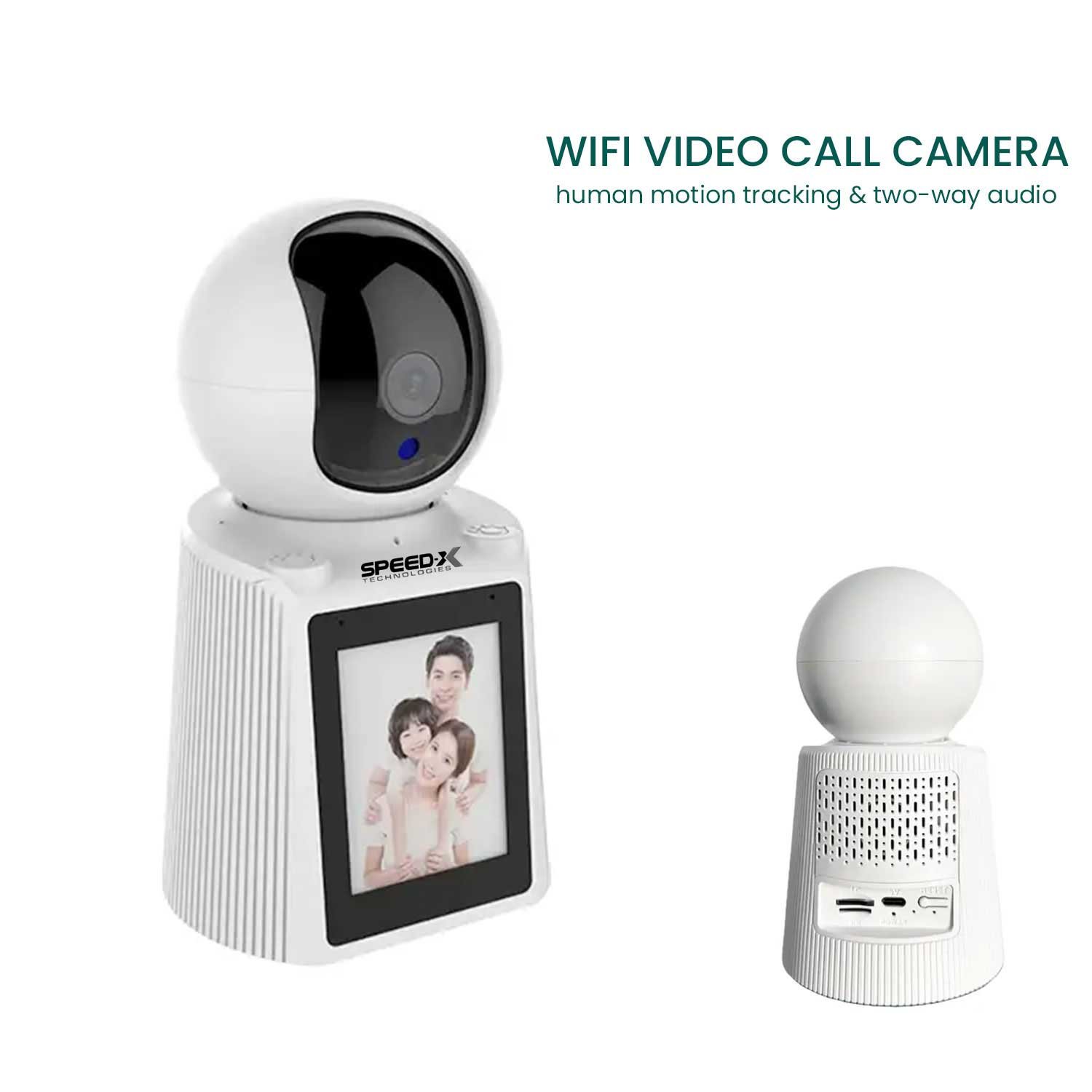 HBS-1538 WiFi Video Calling Camera - 1080P HD with Motion Detection & Night Vision