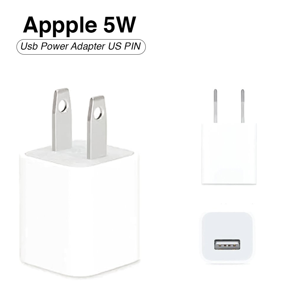 Apple 5W USB Power Adapter for iPhone, iPod, and Apple Watch - US Pin